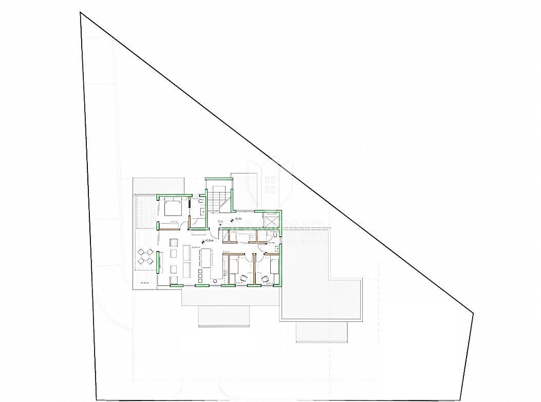 Buje, atraktiven penthouse z dvigalom in garažo!