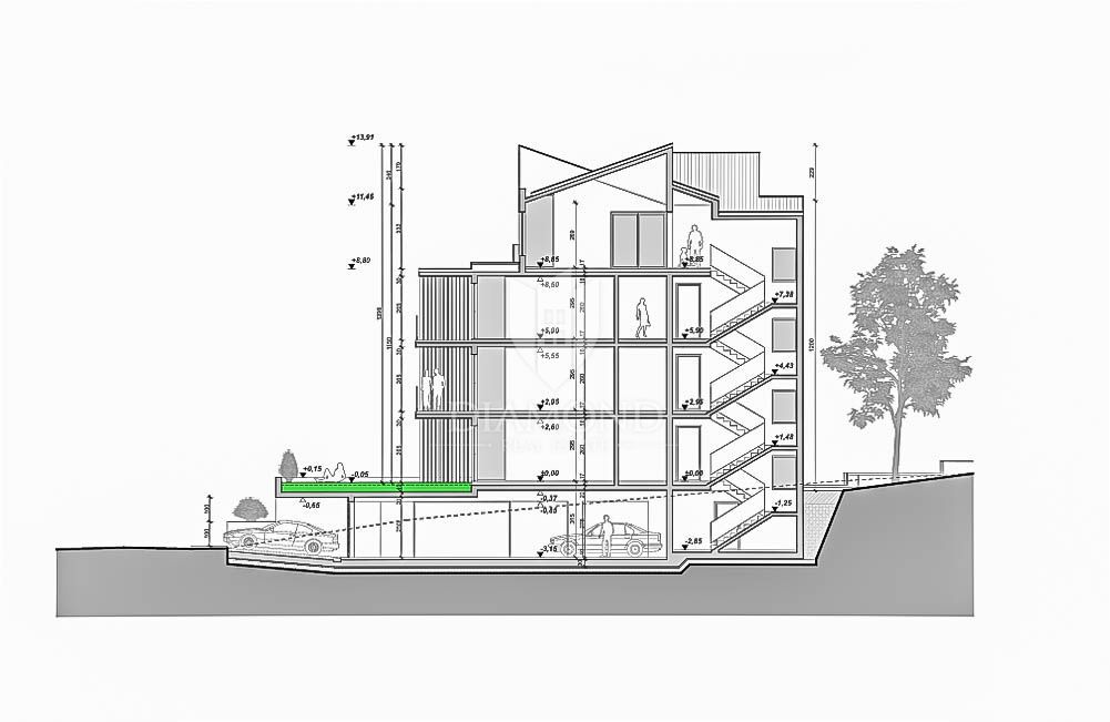 Buje, atraktiven penthouse z dvigalom in garažo!