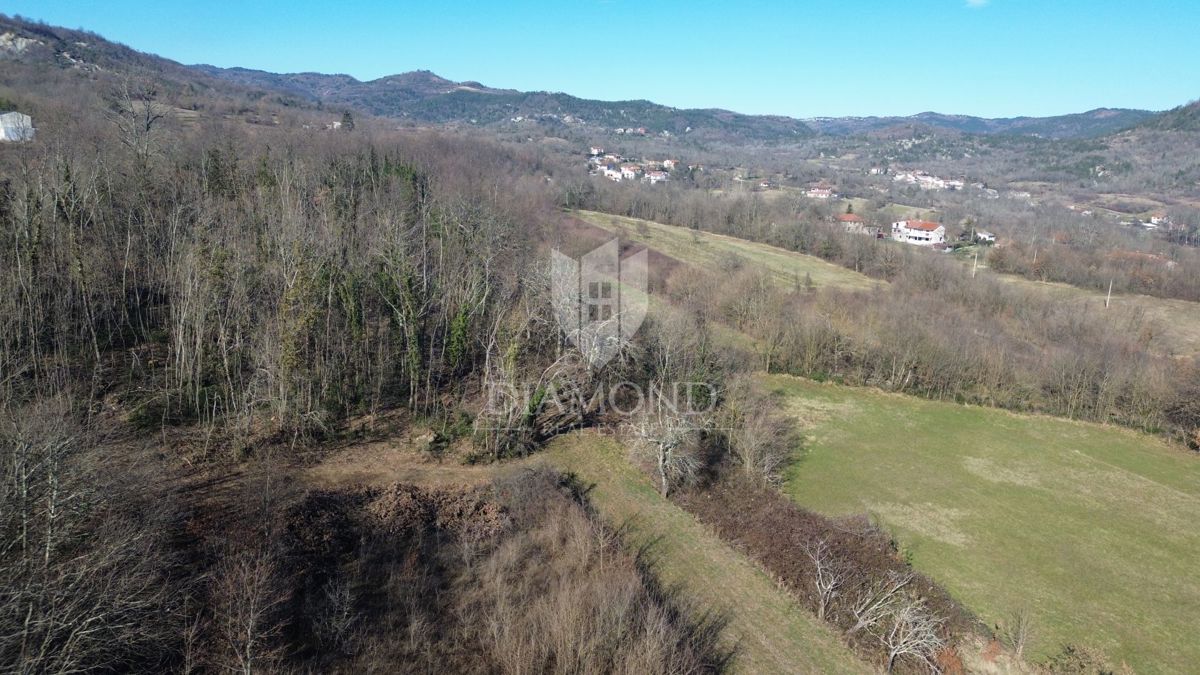 Pićan, okolica, zazidljivo zemljišče na mirni lokaciji
