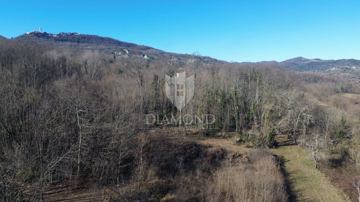 Pićan, okolica, zazidljivo zemljišče na mirni lokaciji