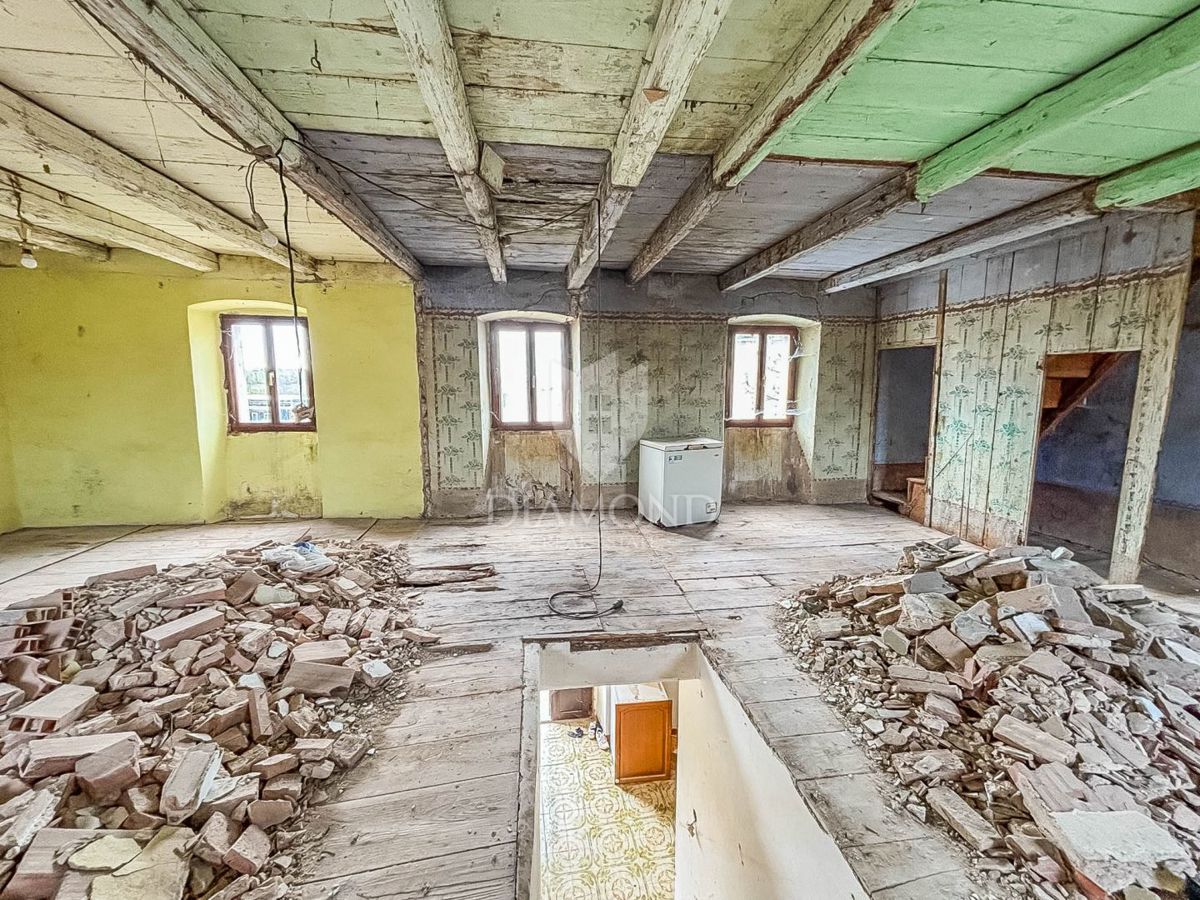 Istra, Umag- okolica, samostojna kamnita hiša z vrtom!
