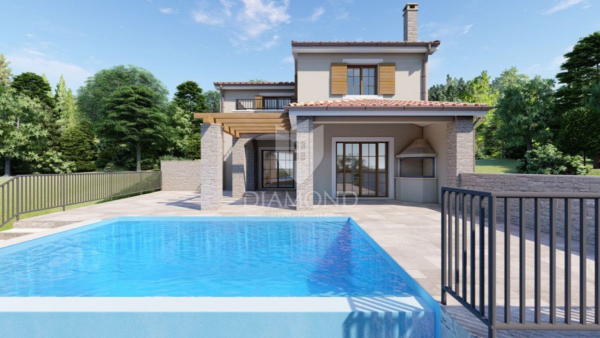 Grožnjan, zemljišče velikosti 2898 m² za gradnjo več hiš!