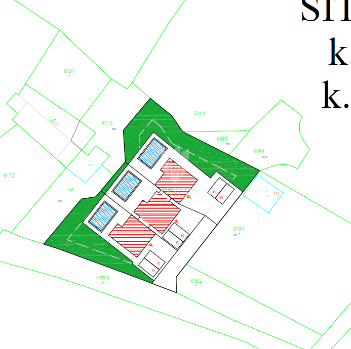 Istra, Kaštel, okolica, hiša z bazenom in vrtom!