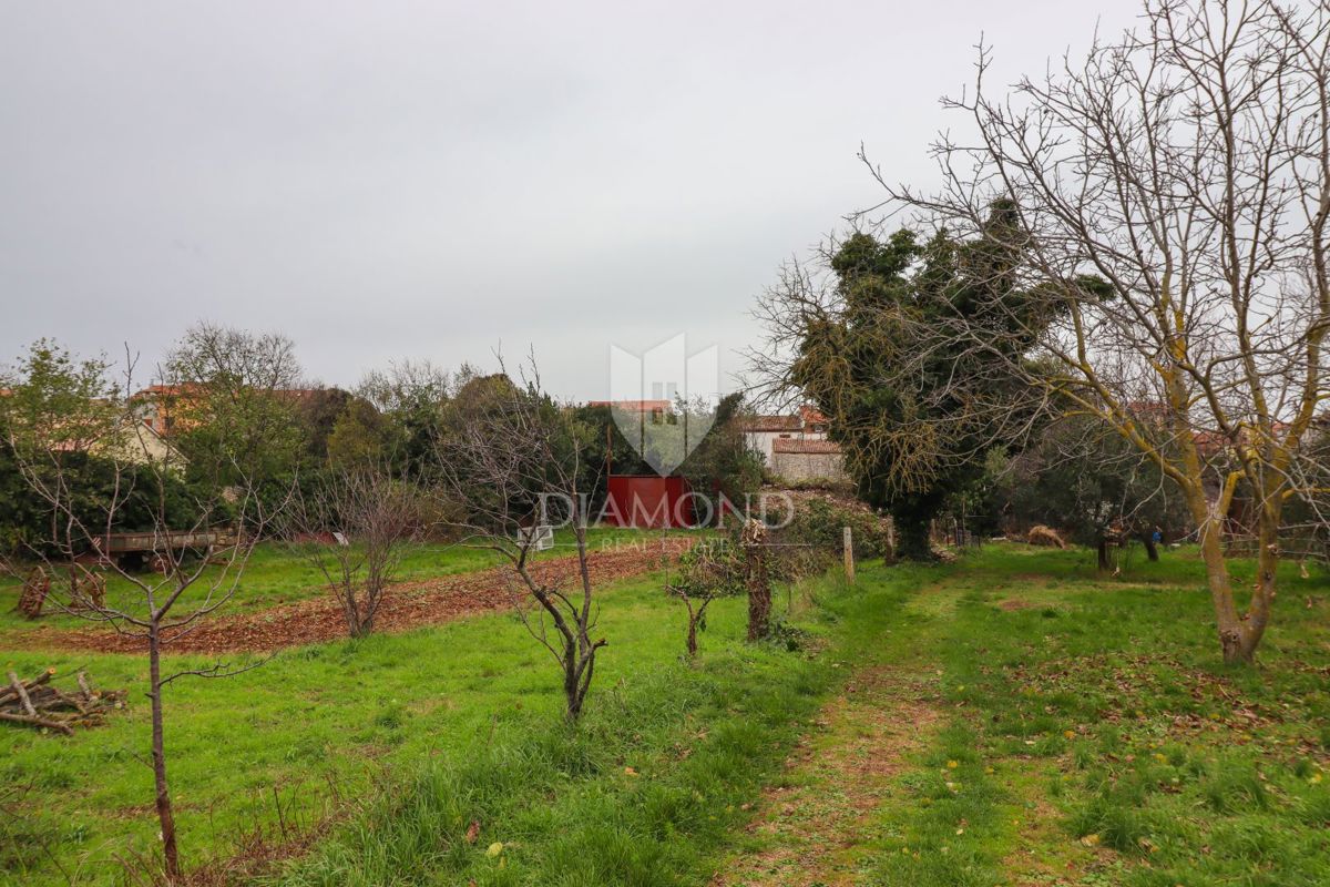 EDINSTVENA PRILOŽNOST, zazidljivo zemljišče v središču Vodnjana!