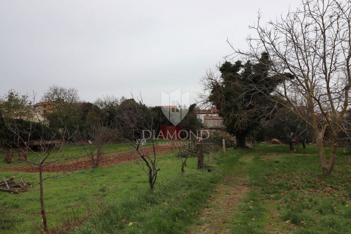 EDINSTVENA PRILOŽNOST, zazidljivo zemljišče v središču Vodnjana!