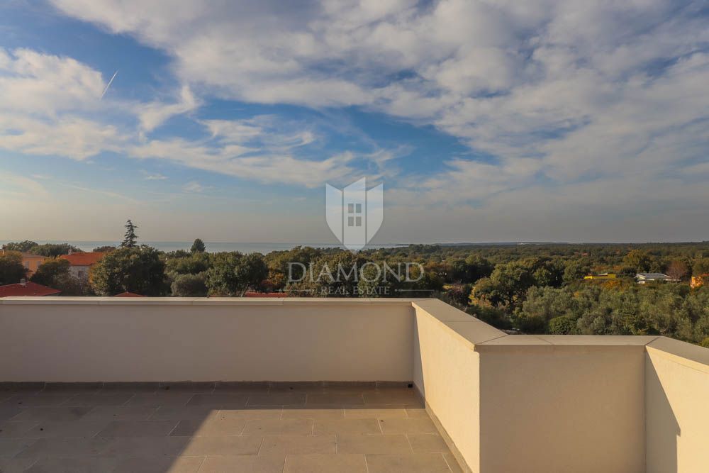 Fažana, okolica, dvojček s pogledom na morje