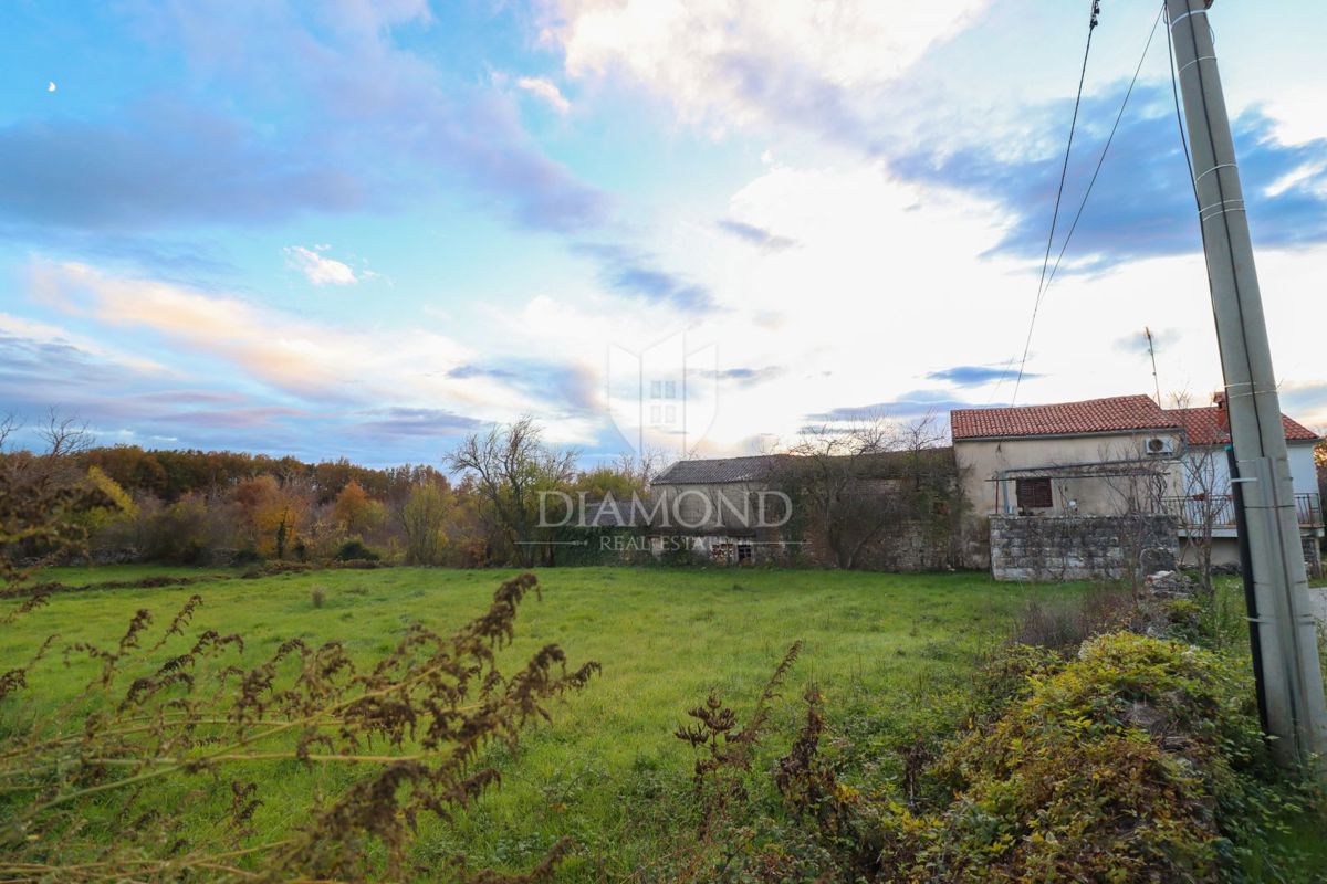 Avtohtona rezidenca, kamnita hiša z veliko parcelo/okolico