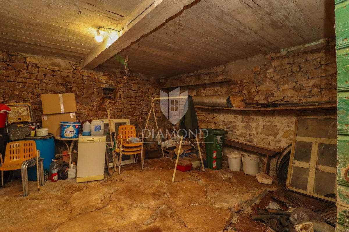 Avtohtona rezidenca, kamnita hiša z veliko parcelo/okolico