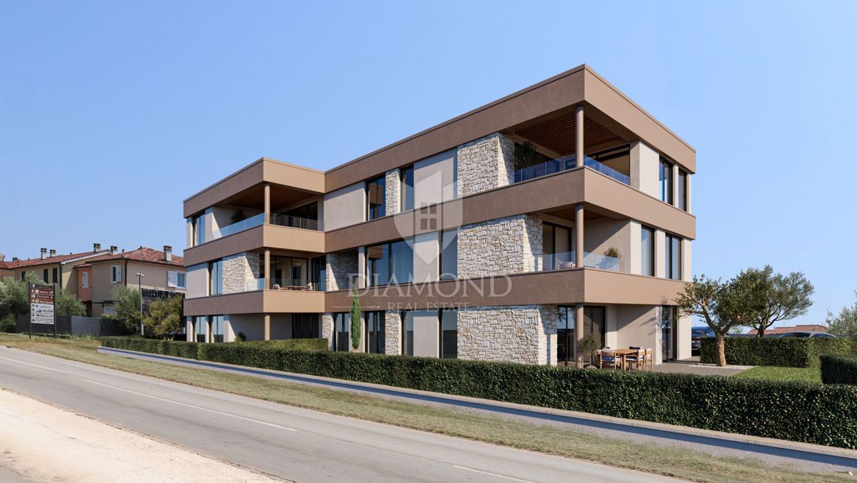 Poreč – Moderen apartma s pogledom na morje