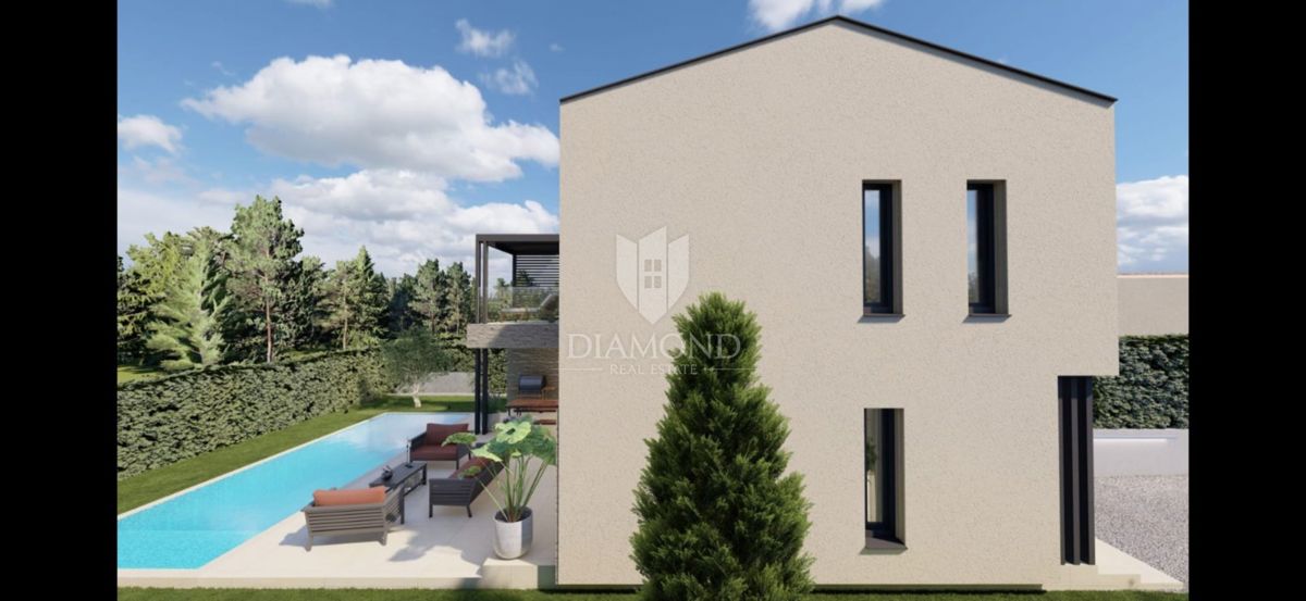 Okolica Poreča, fantastična moderna vila z bazenom!