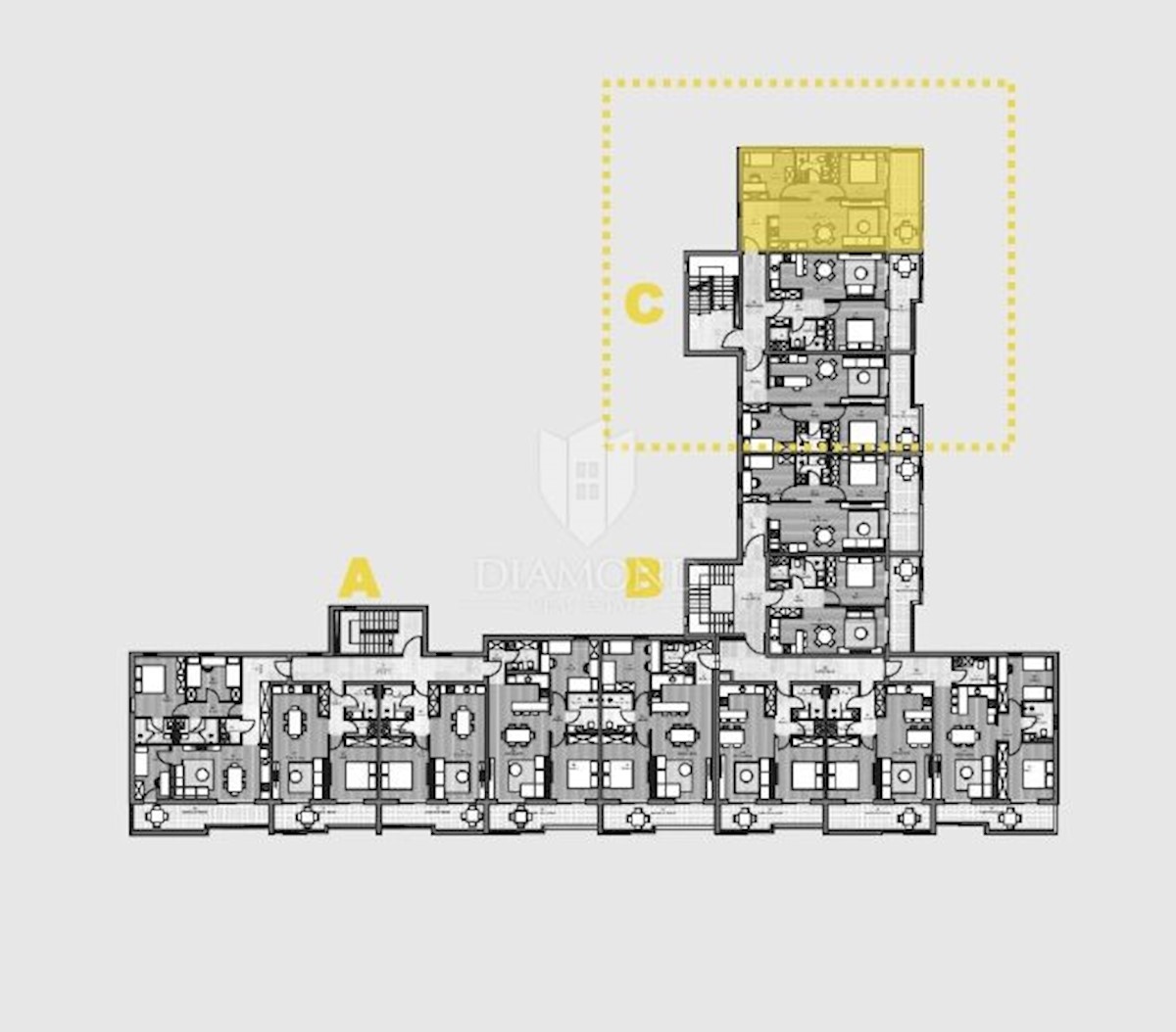 Apartmaj Labin, 62,49m2