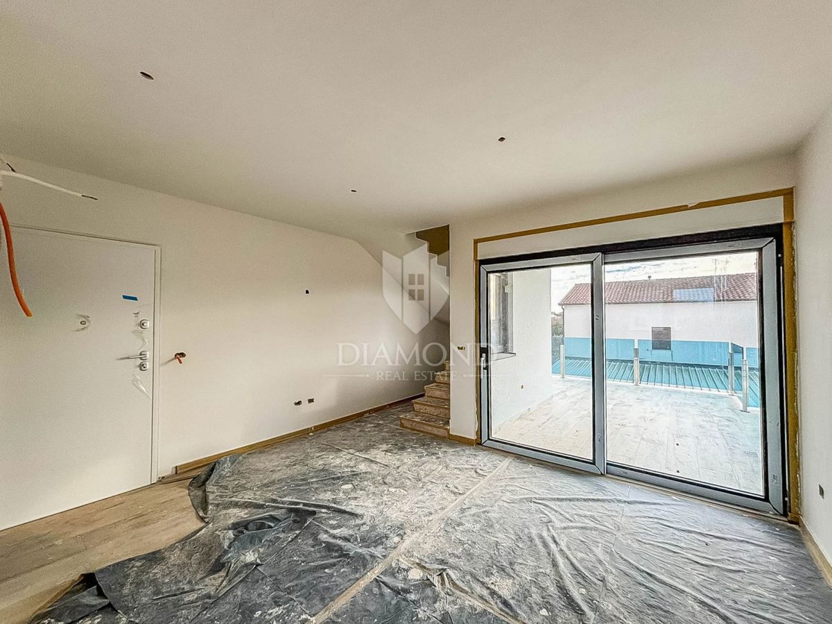 Umag, Lovrečica, Apartma s pogledom na morje!