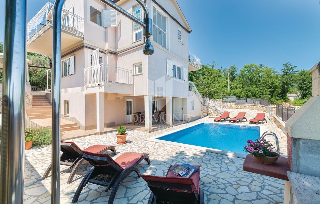 Labin, počitniška hiša s pogledom na morje