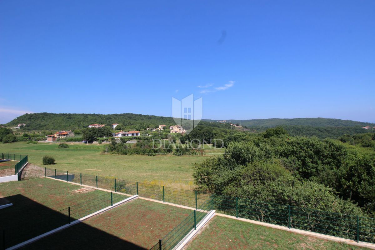 Labin, luksuzno stanovanje v novi stavbi s pogledom na morje