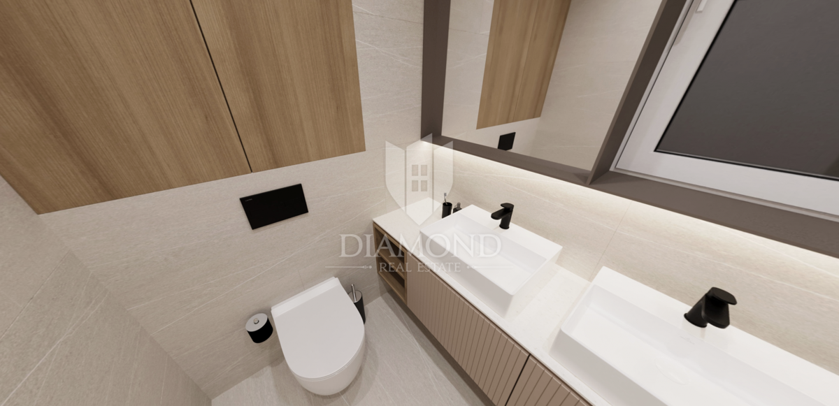 Štinjan - Novo prostorno moderno stanovanje 