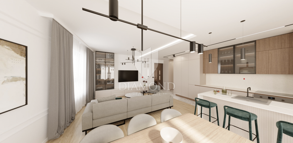 Štinjan - Novo prostorno moderno stanovanje 
