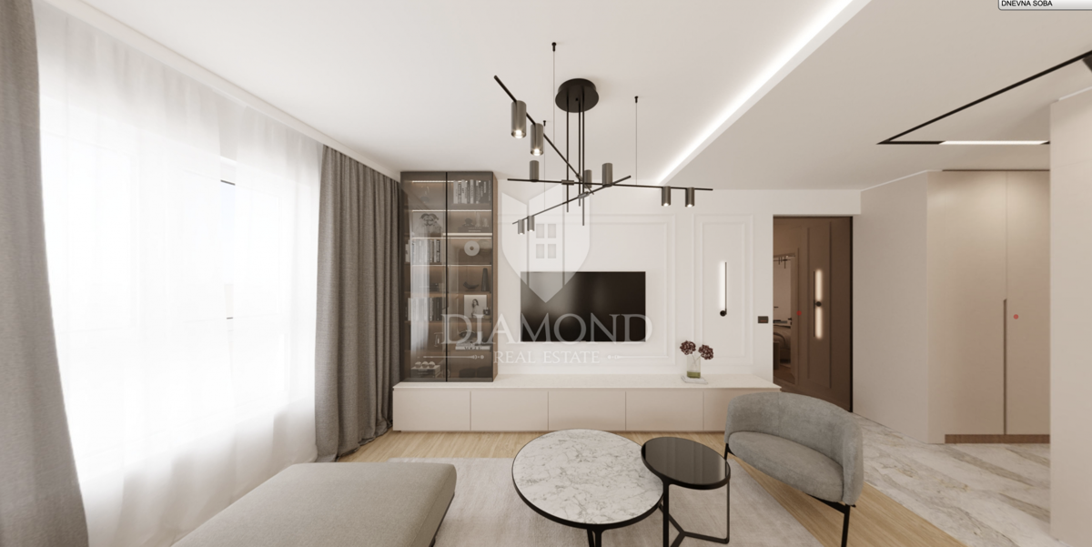 Štinjan - Novo prostorno moderno stanovanje 