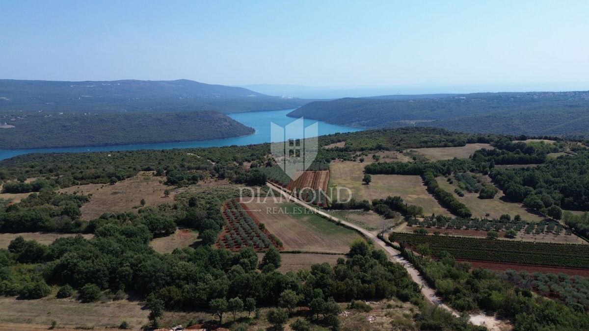 Barban, okolica, zazidljiva parcela blizu morja