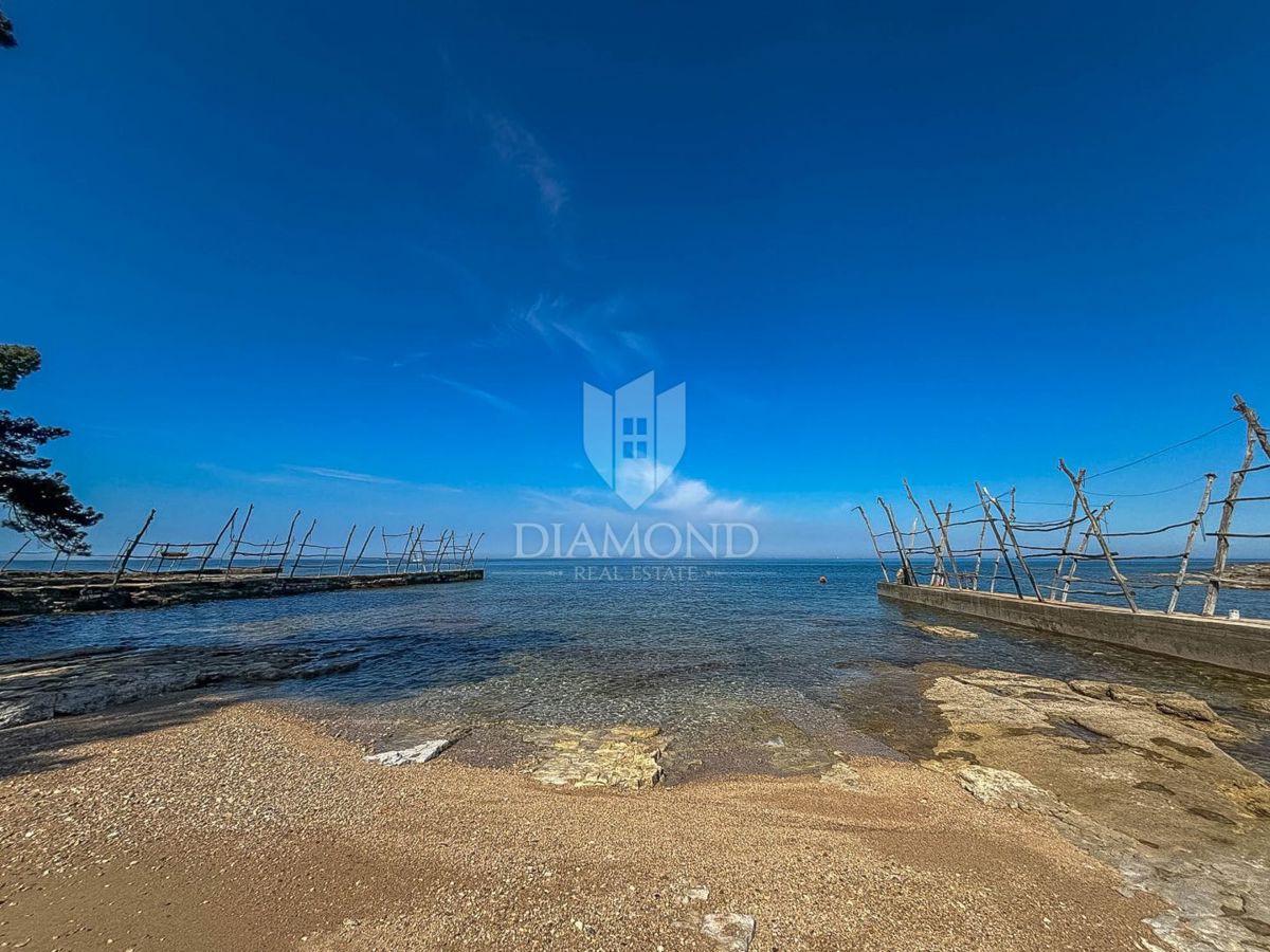Istra, Umag, stanovanje z vrtom 300 m od morja in plaže!