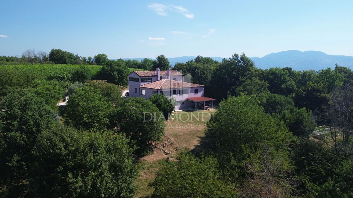 Osrednja Istra, Gračišće, čudovita hiša obdana z gozdom