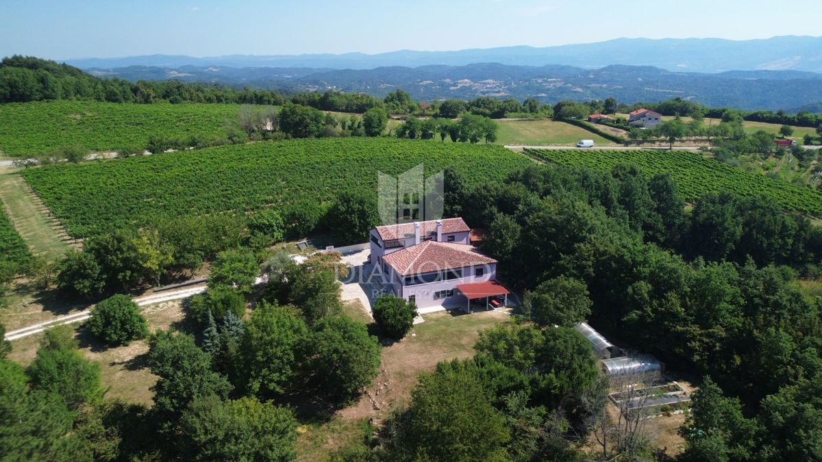 Osrednja Istra, Gračišće, čudovita hiša obdana z gozdom