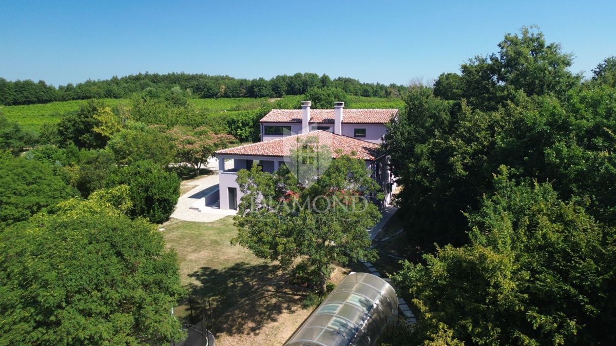 Osrednja Istra, Gračišće, čudovita hiša obdana z gozdom
