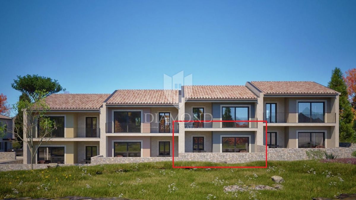 Družinsko stanovanje na mirni lokaciji v bližini Rovinja