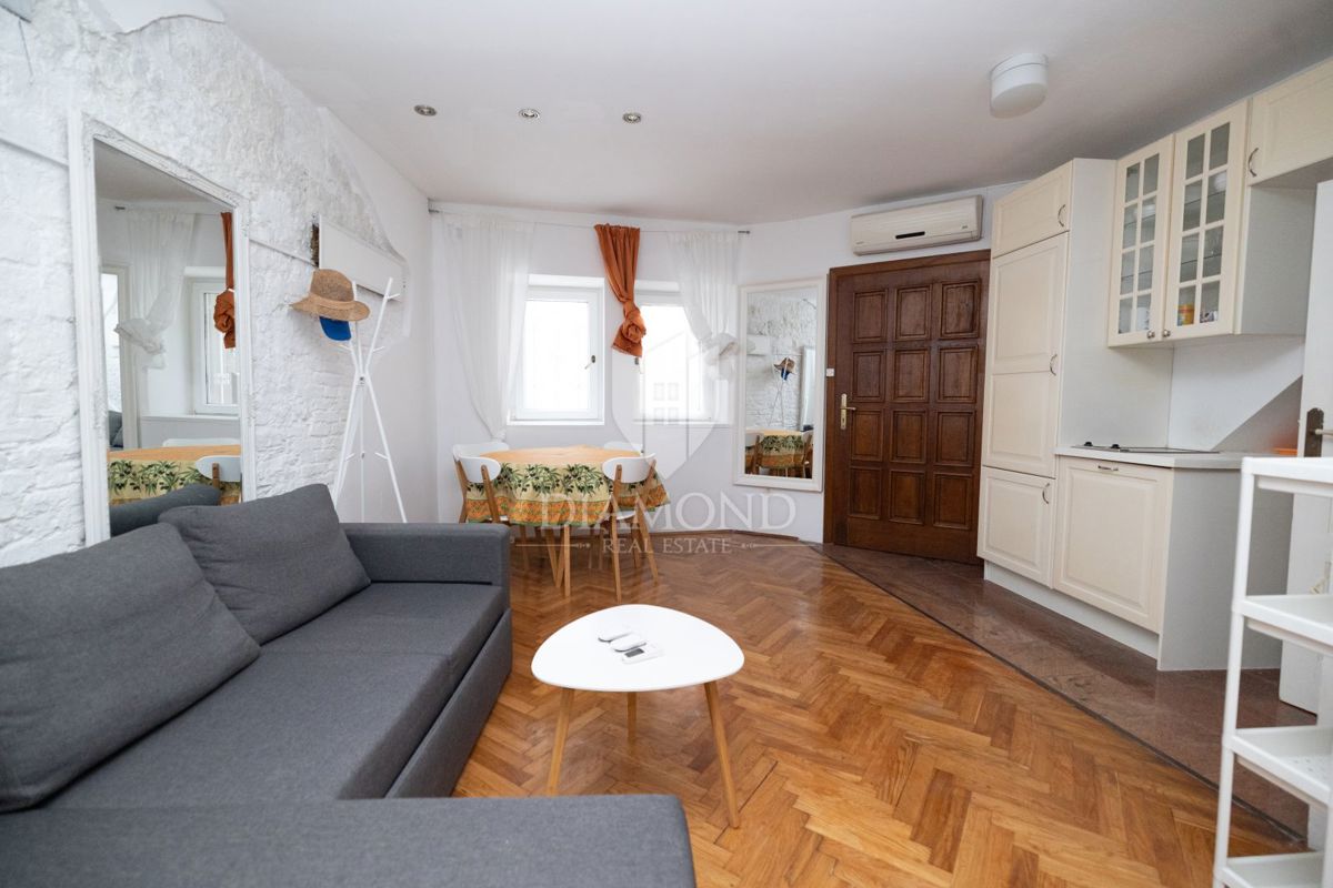 Rovinj, staro mestno jedro, kakovosten studio v pritličju