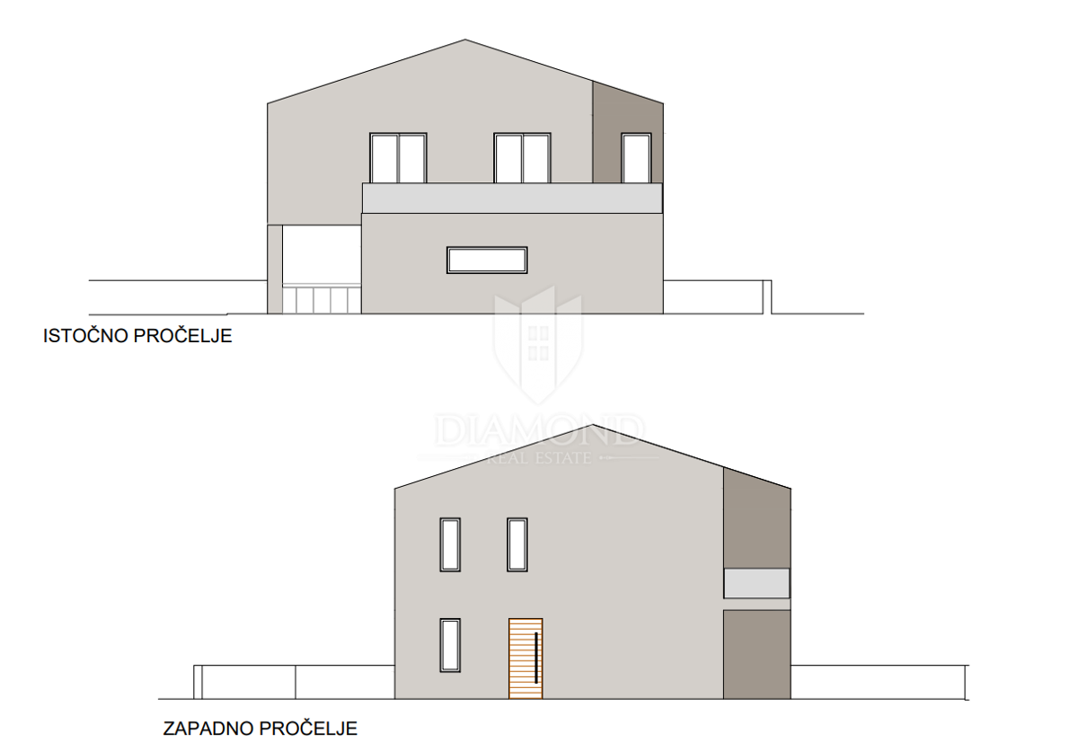 Bale, v bližini centra, zazidljivo zemljišče z dovoljenjem in projektom
