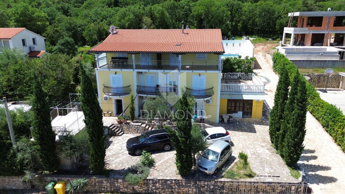 Rabac, Labin – Apartmajska hiša s pogledom na morje
