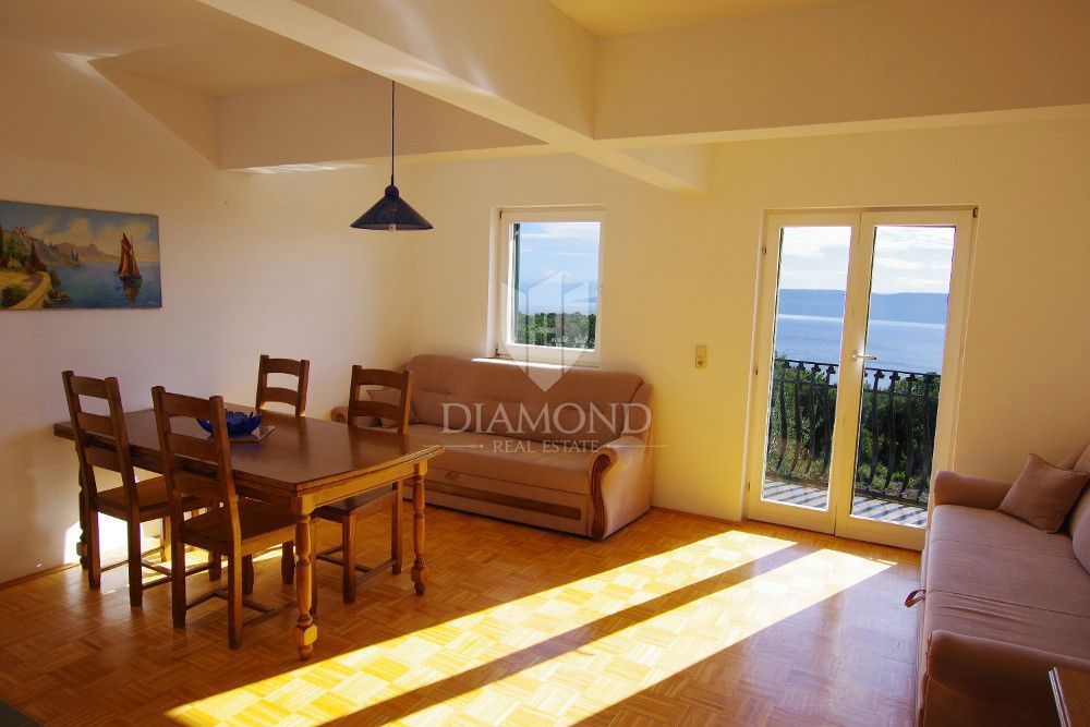 Rabac, Labin – Apartmajska hiša s pogledom na morje