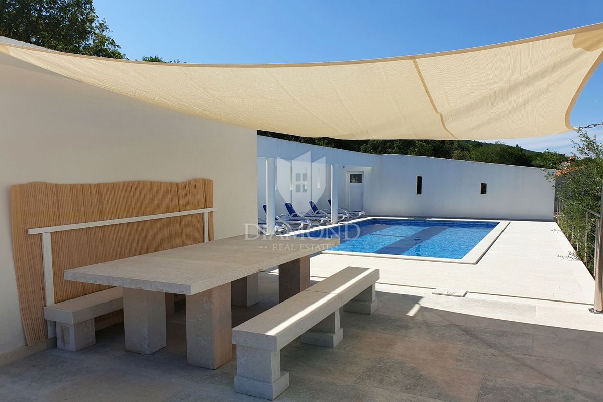 Rabac, Labin – Apartmajska hiša s pogledom na morje