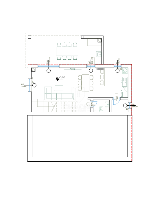 PRILOŽNOST! Nova hiša z bazenom – okolica Vodnjana, Istra