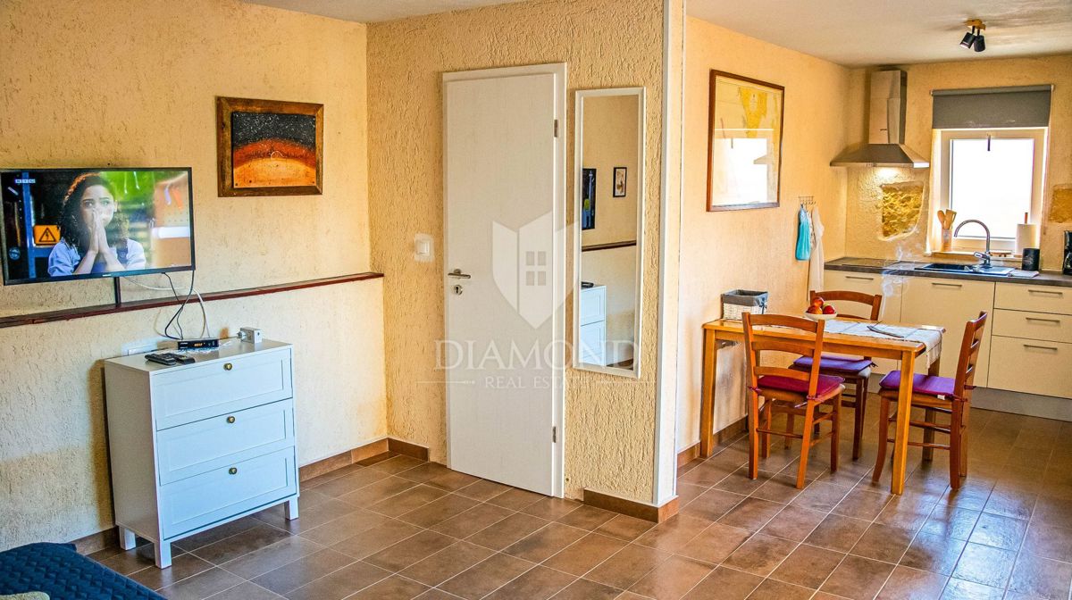 Dve hiši v Vinkuranu z obnovljenim stanovanjem in pogledom na morje