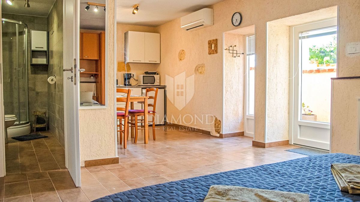 Dve hiši v Vinkuranu z obnovljenim stanovanjem in pogledom na morje