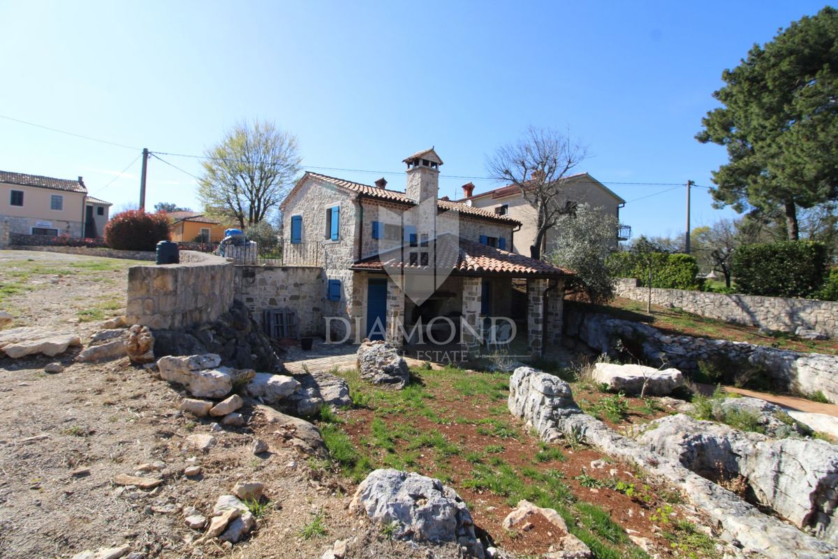 Labin, okolica, lepa avtohtona počitniška hiša.