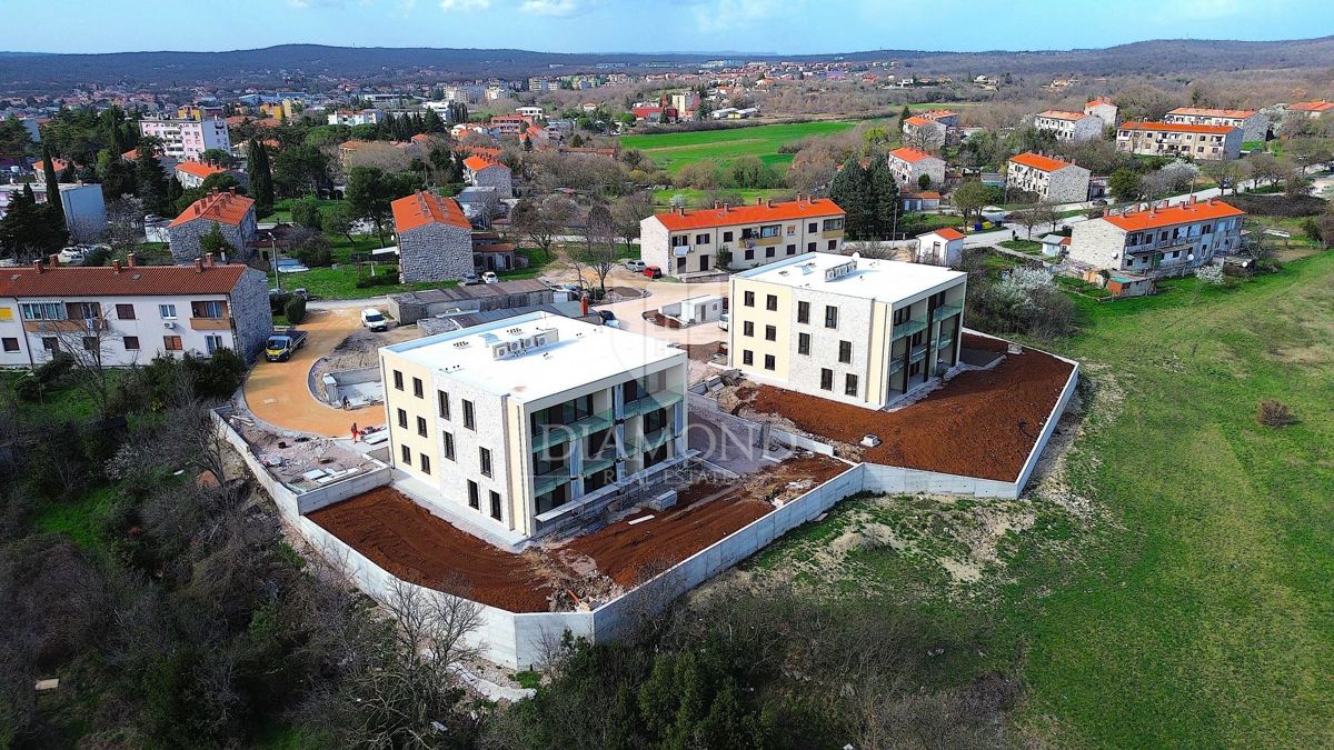Labin, luksuzni penthouse s pogledom na morje 