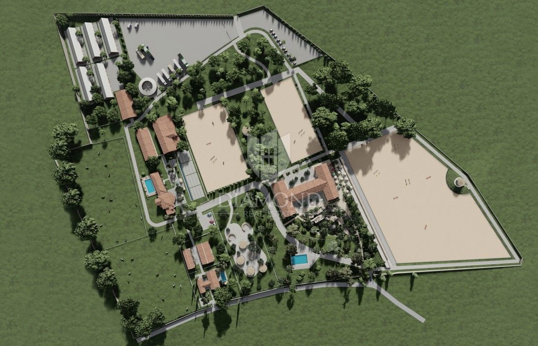 Ližnjan, prostorno gradbeno zemljišče v turistični coni 