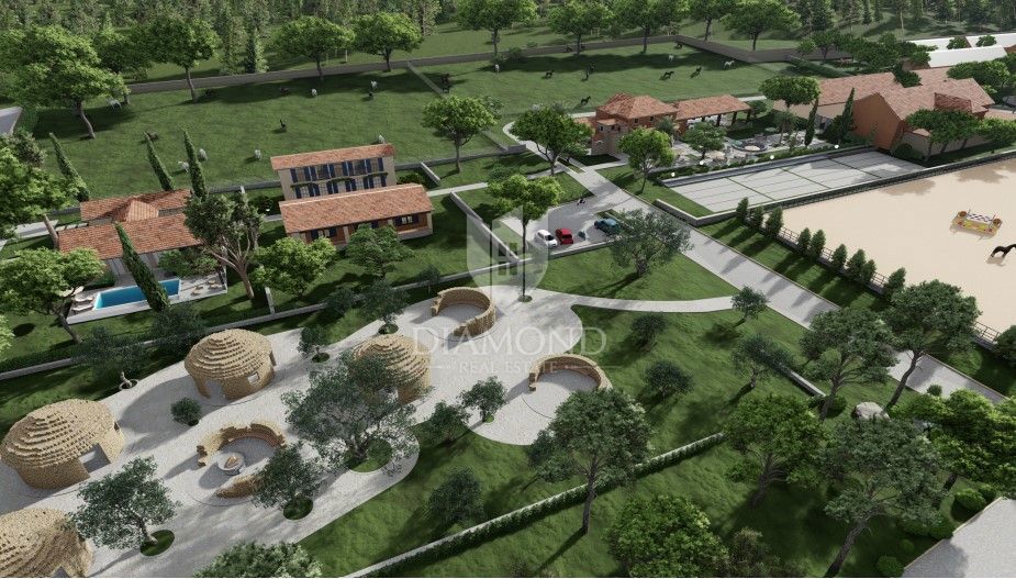 Ližnjan, prostorno gradbeno zemljišče v turistični coni 