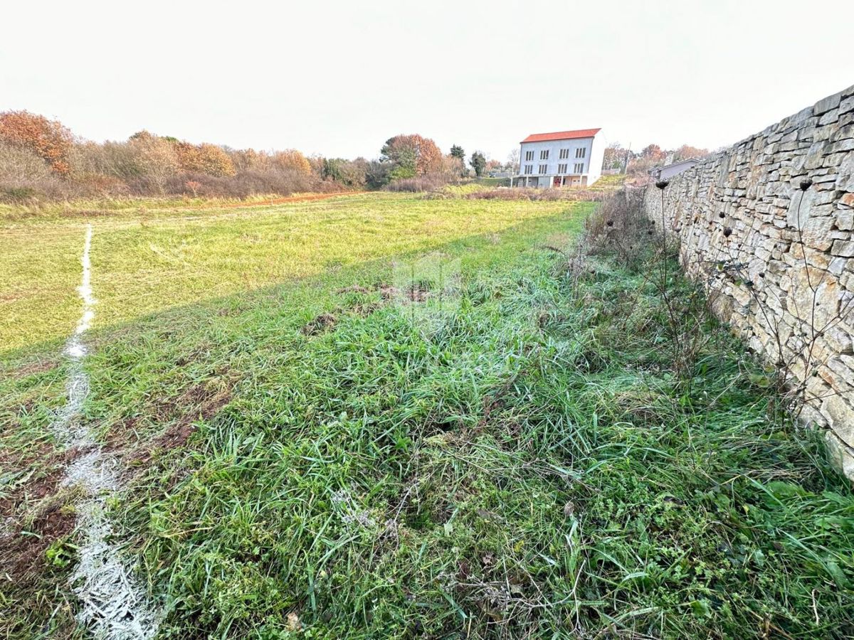 Istra, veliko gradbeno zemljišče 3 km od morja