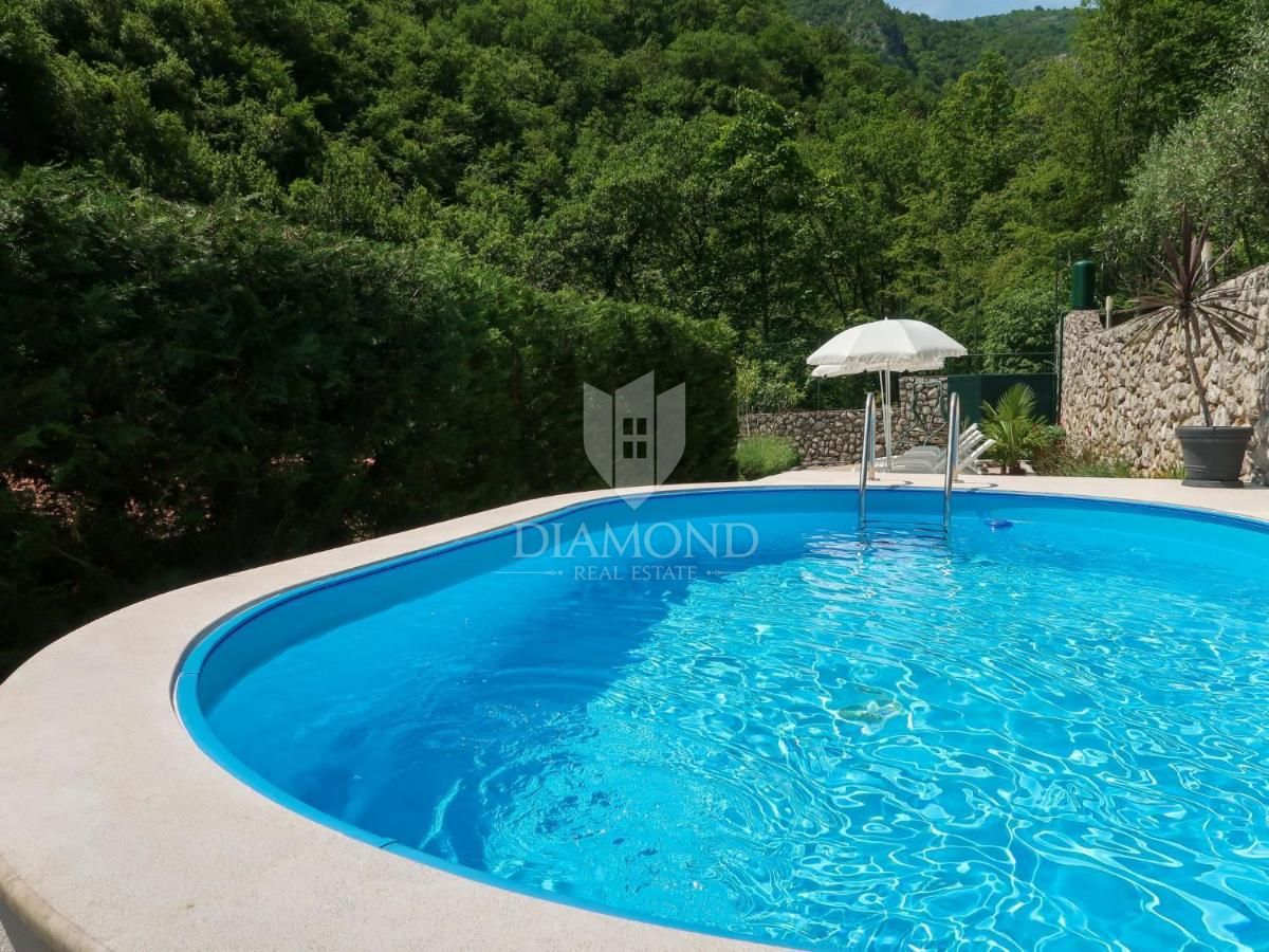Lovran, apartmajska hiša na edinstveni lokaciji