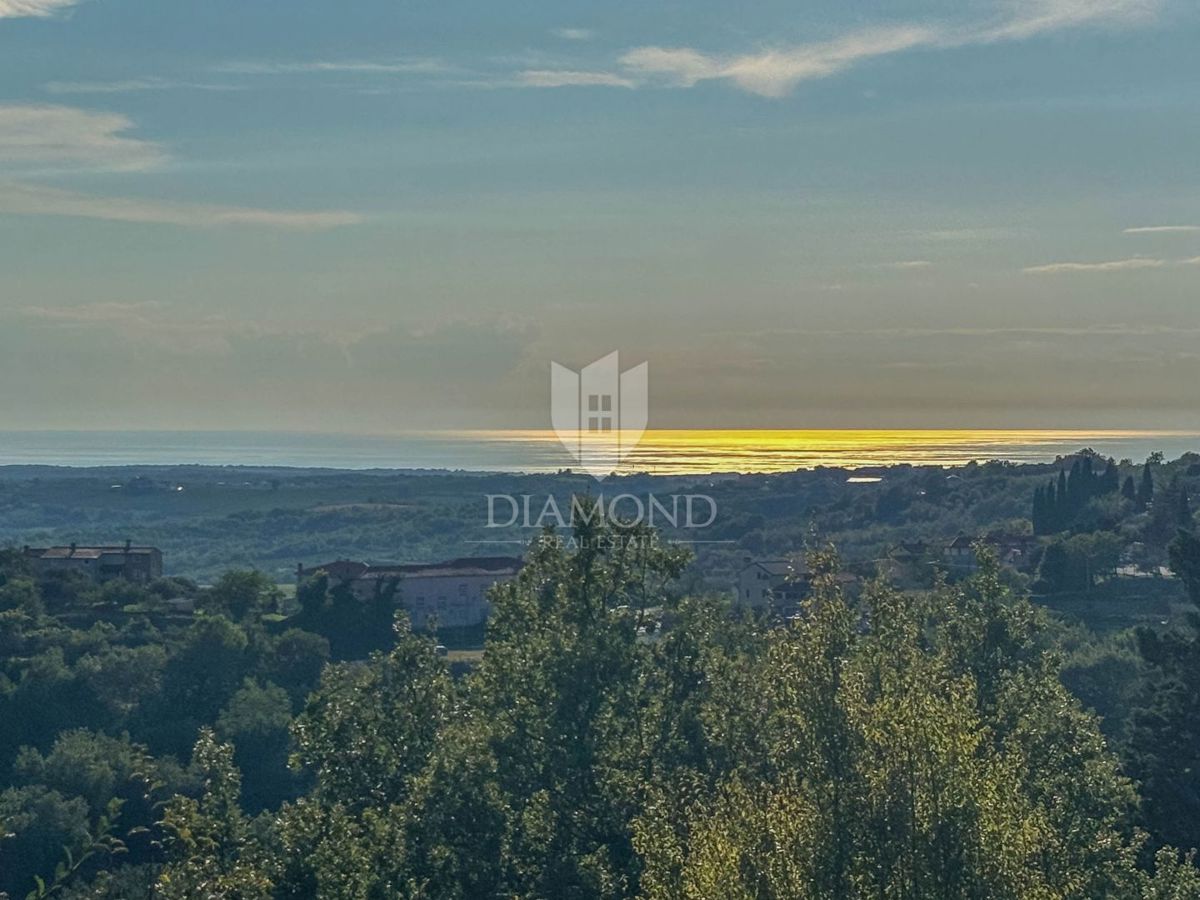 Buje, okolica - samostojna hiša s panoramskim razgledom!