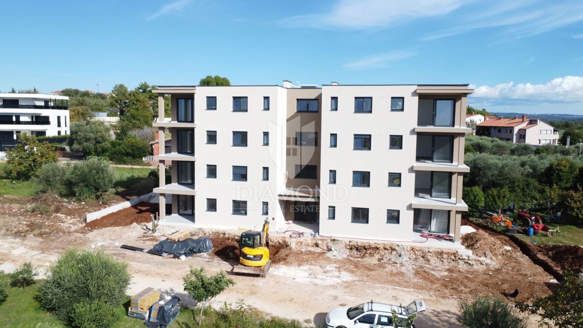 Poreč, novozgrajeno stanovanje v bližini morja