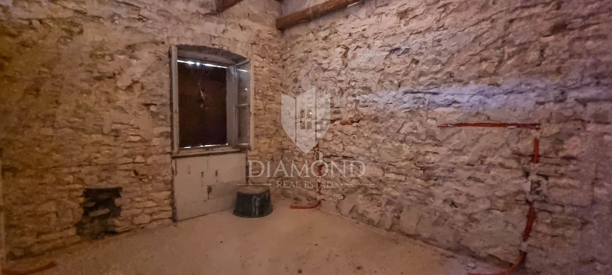 PRILOŽNOST! Bale, kamnita hiša, hlev in vrt v središču