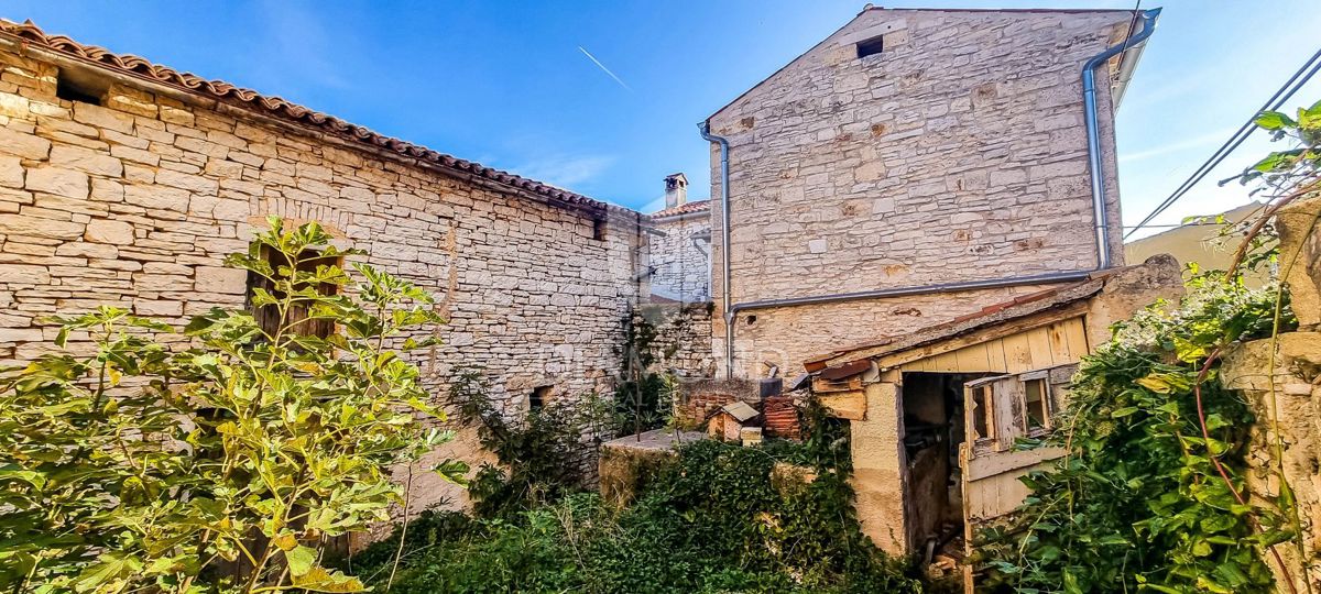 PRILOŽNOST! Bale, kamnita hiša, hlev in vrt v središču