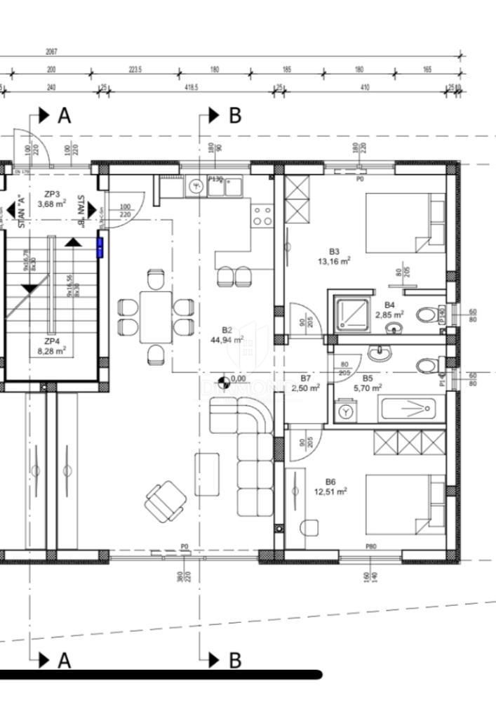 PRILOŽNOST! Rovinj, novo stanovanje z vrtom in kletjo, blizu morja