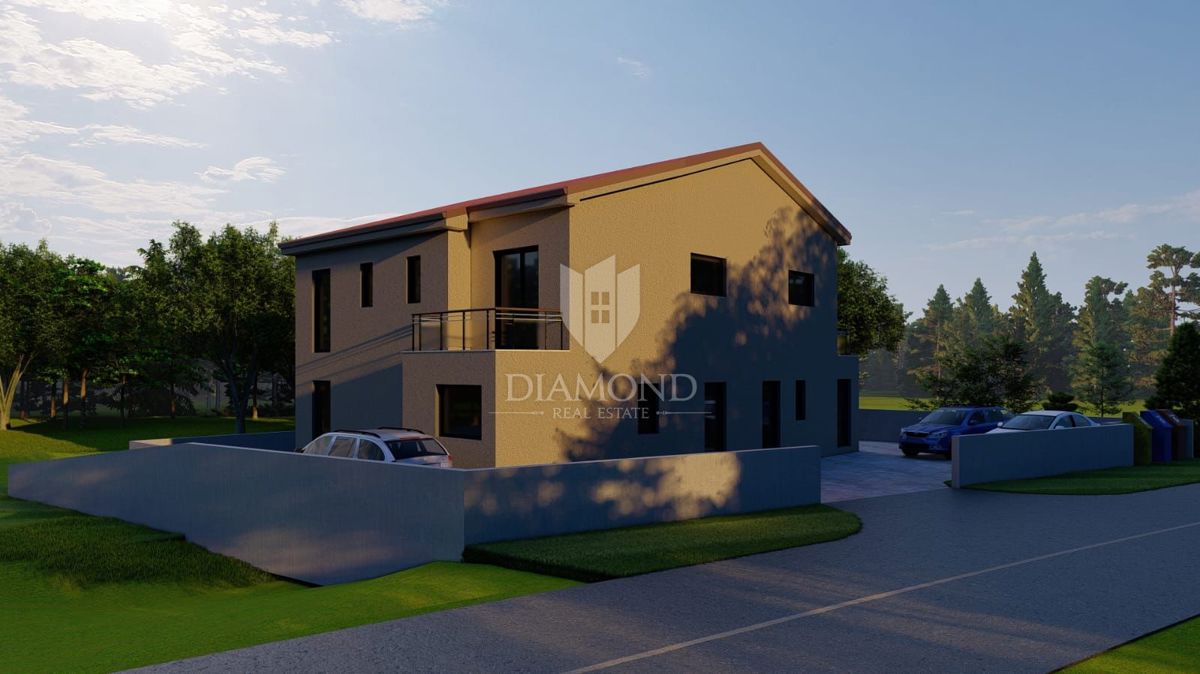 Ekskluzivno! Buje, okolica! Hiša z bazenom v gradnji!