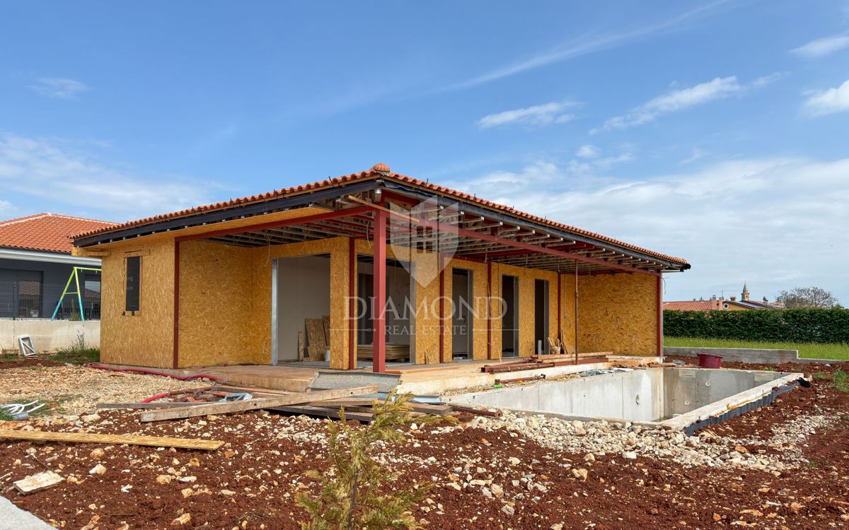 Žminj, počitniška hiša z bazenom v bližini centra mesta