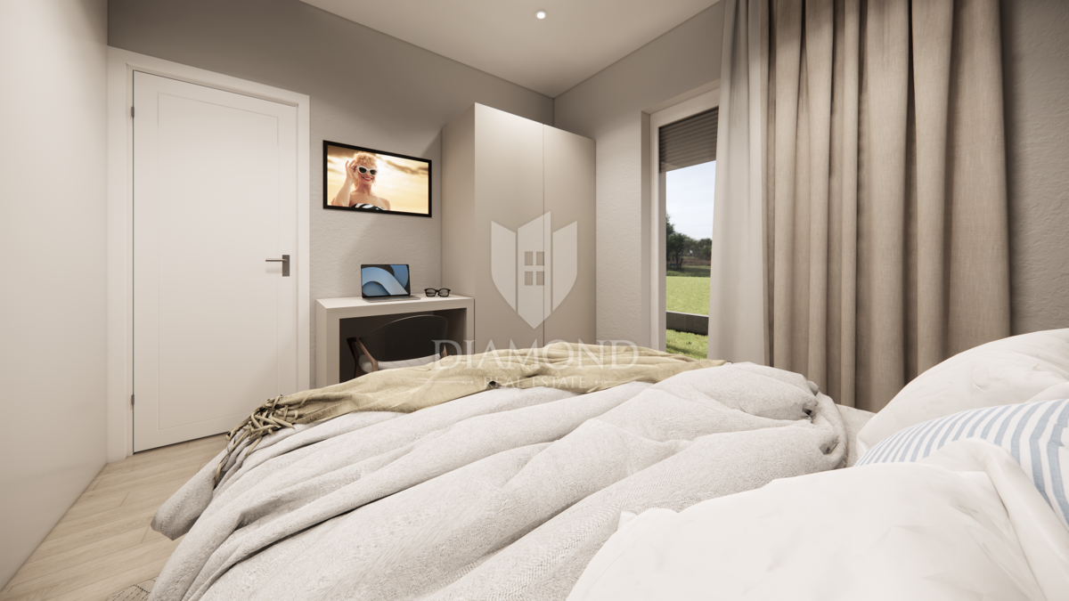 Žminj, počitniška hiša z bazenom v bližini centra mesta