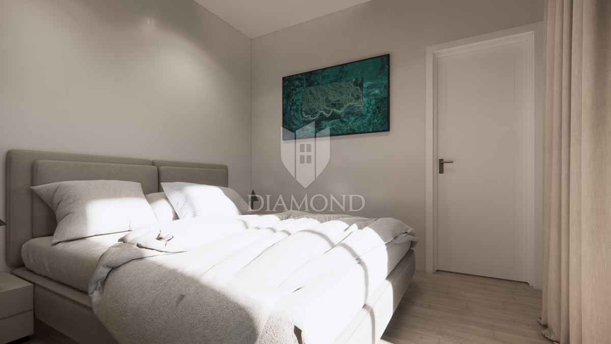 Žminj, počitniška hiša z bazenom v bližini centra mesta